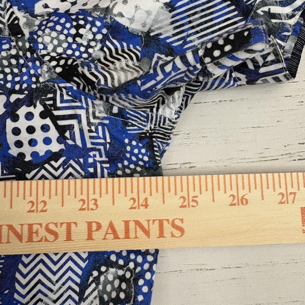 Robert Graham Short Sleeve Shirt Mens XL Abstract Geometric Print - Picture 4 of 5